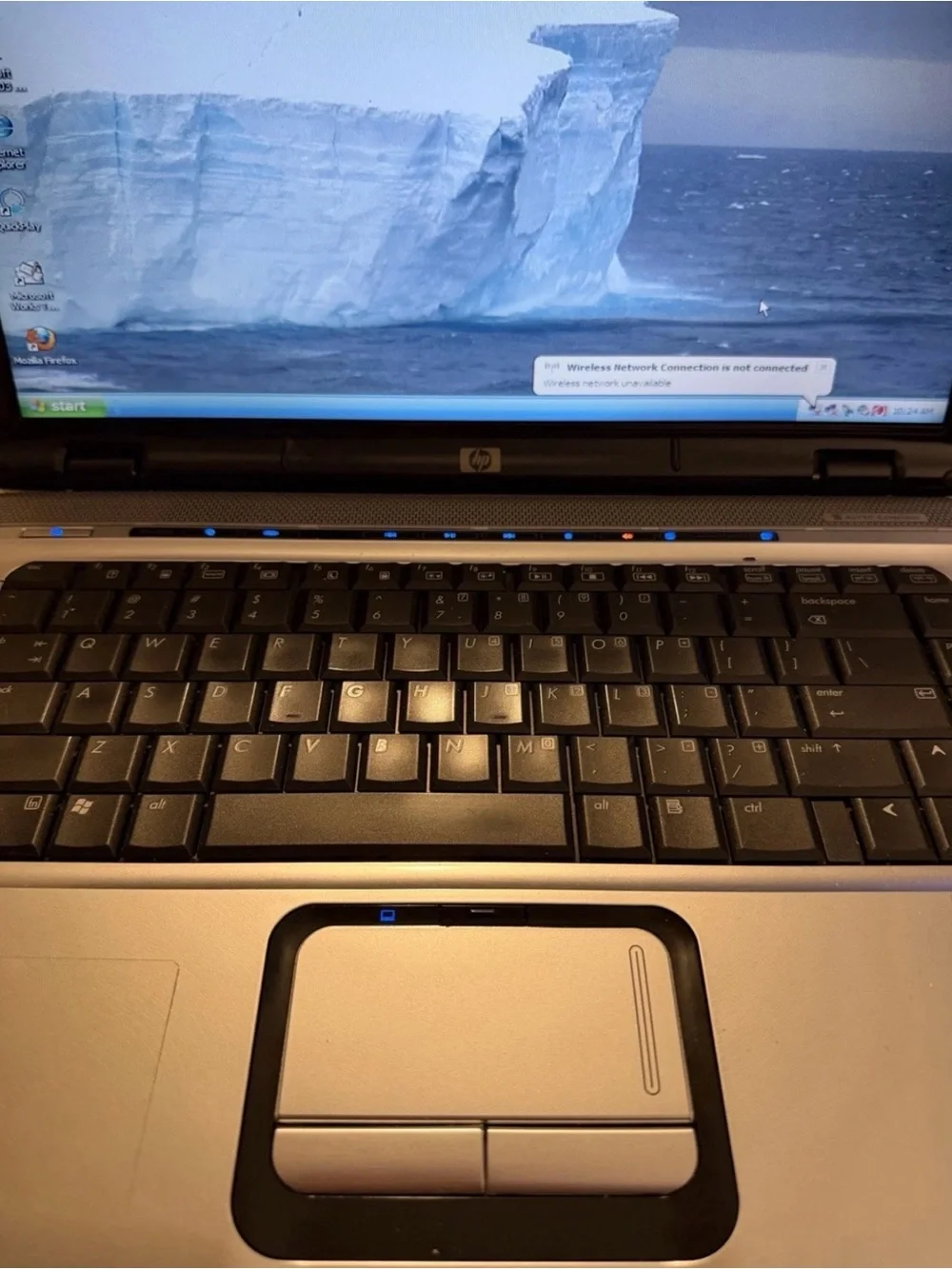 Vintage 2004 HP Pavilion Entertainment & Gaming Laptop Battery Good Test & Works